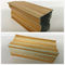 Profil en aluminium de finition du bois crème pour la forme rectangulaire de buffets