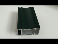 Profilés de fenêtres/portes en aluminium thermolaqué pour la décoration de bâtiments