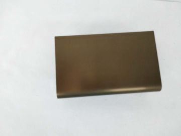 Profil en aluminium en aluminium de clôture/construction de l'électronique de HardnessExtruded de film fort