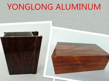 Profil en aluminium de grain de place de cadre en bois de garde-robe pour le matériau de construction